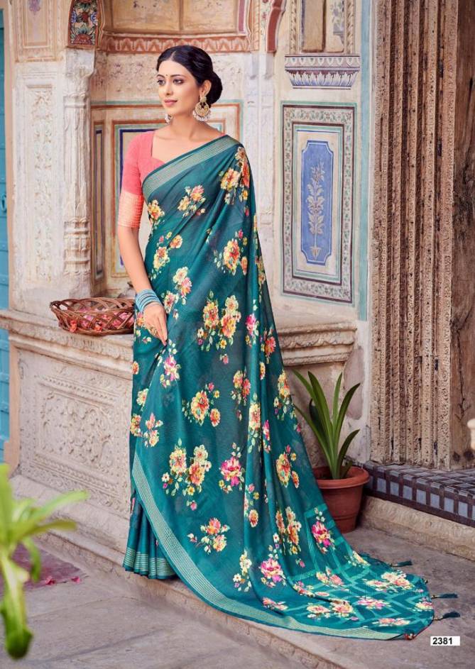 Kashvi Krishnaleela Printed Designer Ethnic Wear Silk Saree Collection